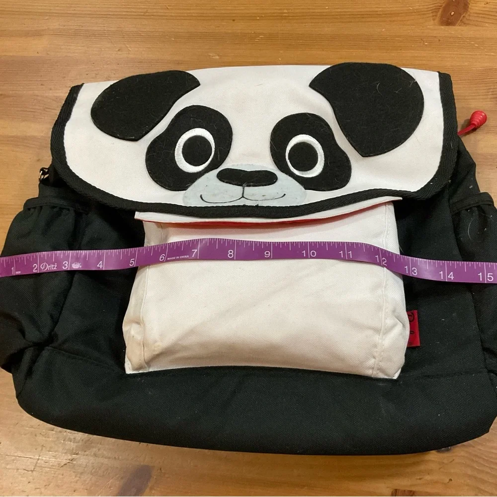 Bixbee Kids: (one here - one there) about/ approximately 16” inch backpack.